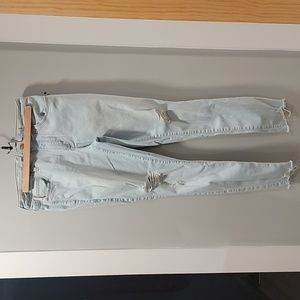 Light blue high rise skinny ripped jeans by Universal Thread